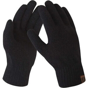 Women's Winter Stretch Thermal Magic Gloves Warm Wool Knitted Thick Fleece Glove
